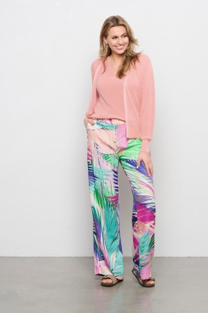 Co Woman JULIE MULTI LEAF 44095 nt-turquoise multi