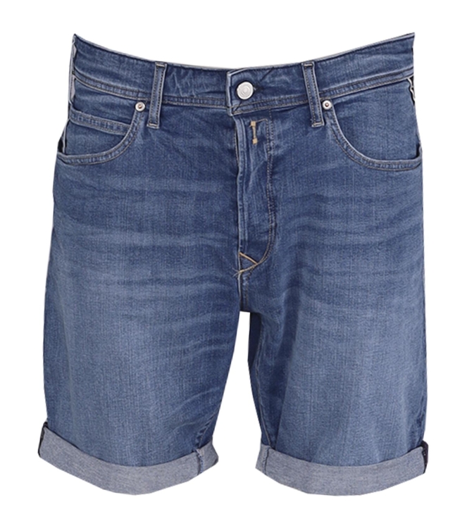 Replay Shorts Stretch Denim 009 Denim