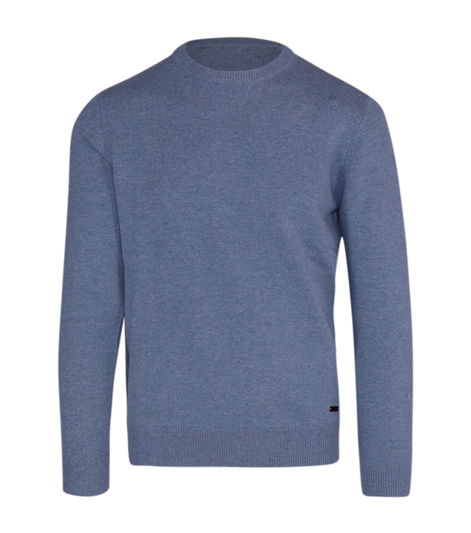 Born with Appetite Axl R-neck Pullover Light Merino 210 Light blue