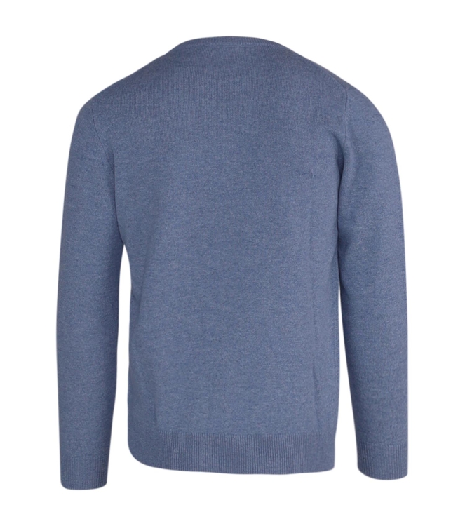 Born with Appetite Axl R-neck Pullover Light Merino 210 Light blue