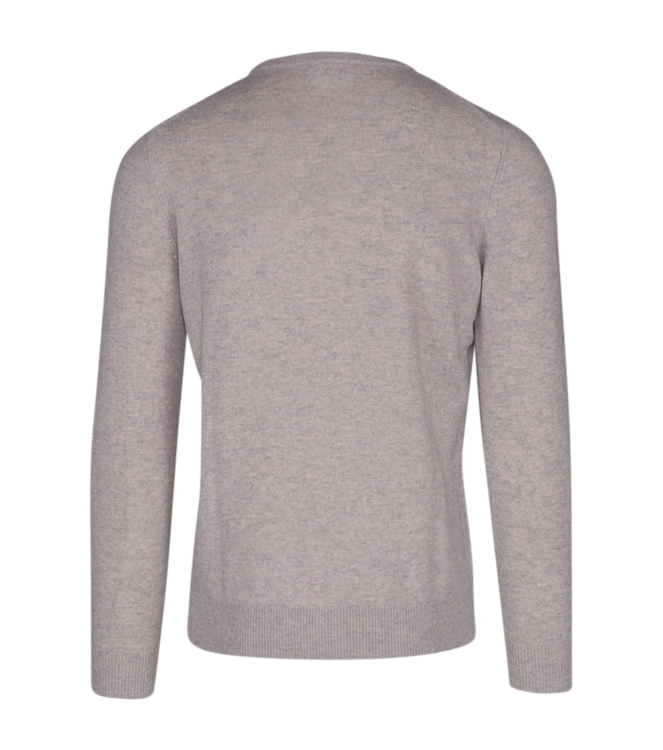 Born with Appetite Axl R-neck Pullover Light Merino 186 Feather grey