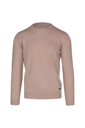 Born with Appetite Axl R-neck Pullover Light Merino 920 Light grey