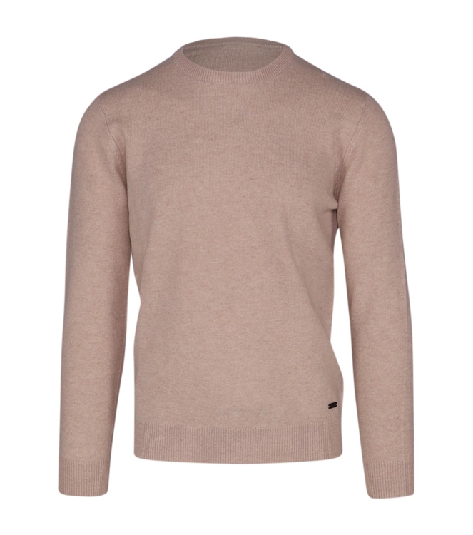 Born with Appetite Axl R-neck Pullover Light Merino 920 Light grey