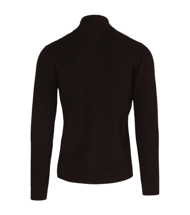 Scotland Blue Ruwen Full Zip Cardigan 373 Wood