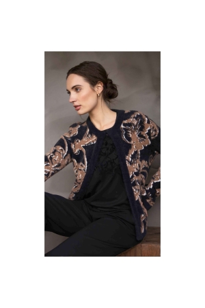 Sarto Fashion Blouson ballet neck k199 black (black)