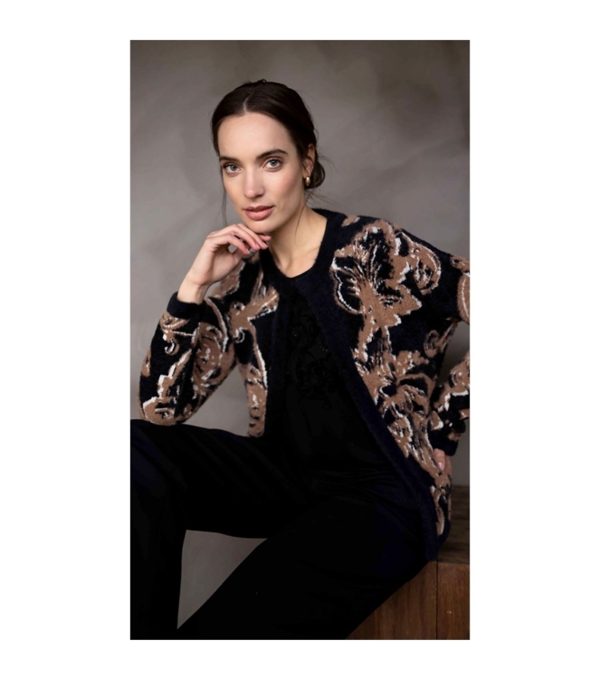 Sarto Fashion Blouson ballet neck k199 black (black)