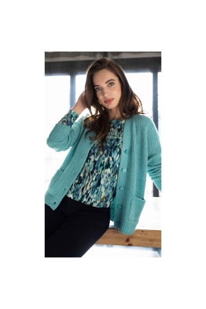 Sarto Fashion Blouson ballet neck k1942 multicolor