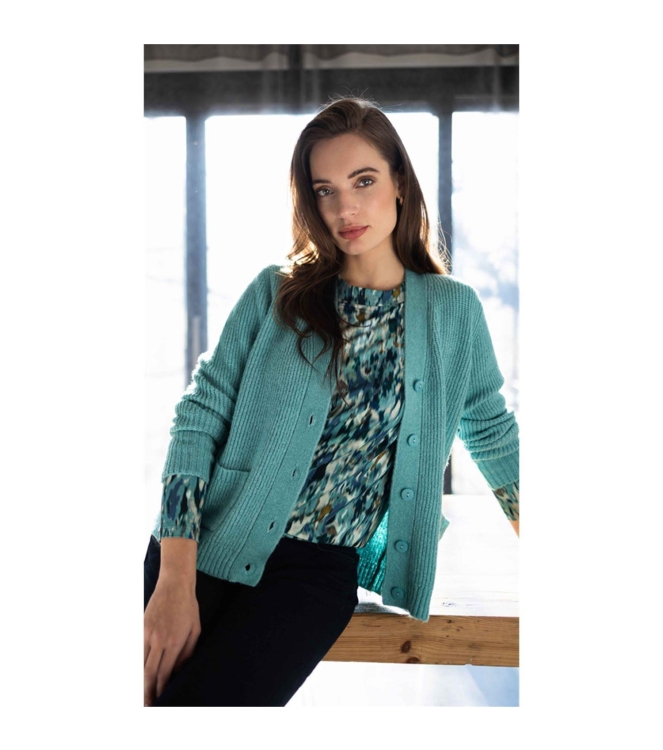 Sarto Fashion Blouson ballet neck k1942 multicolor