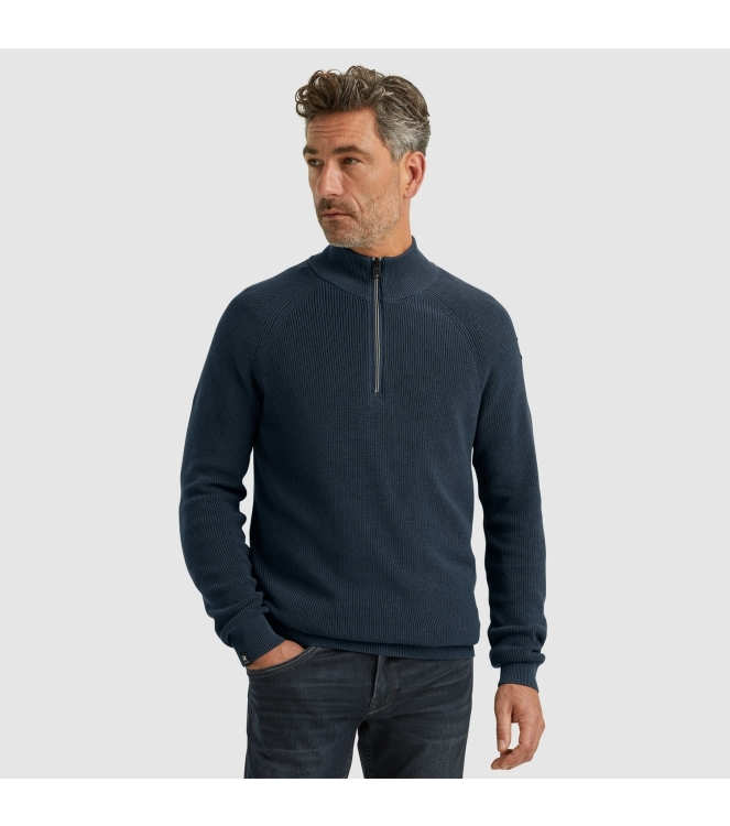 Vanguard Half zip collar gentleman's deal c 5073 Sky captain