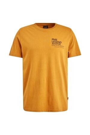 PME Legend Short sleeve r-neck single jersey 1119 Buckthorne brown