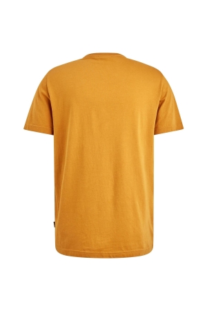 PME Legend Short sleeve r-neck single jersey 1119 Buckthorne brown