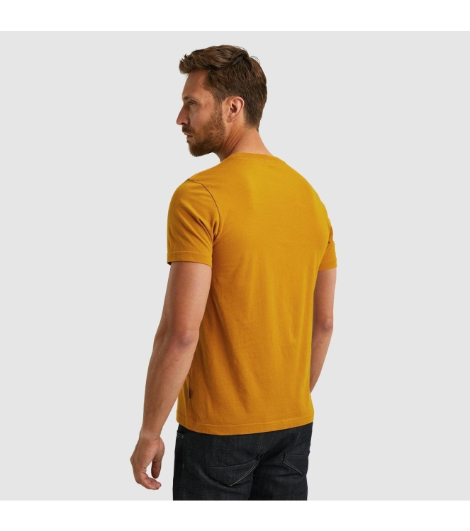 PME Legend Short sleeve r-neck single jersey 1119 Buckthorne brown