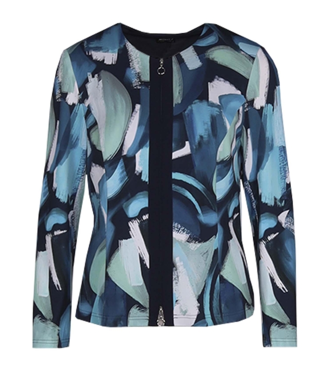 Hermann Lange Jasje 6467 Turquoise print