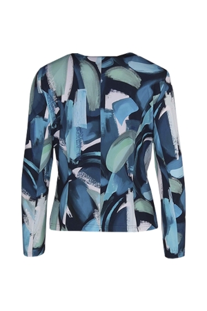 Hermann Lange Jasje 6467 Turquoise print