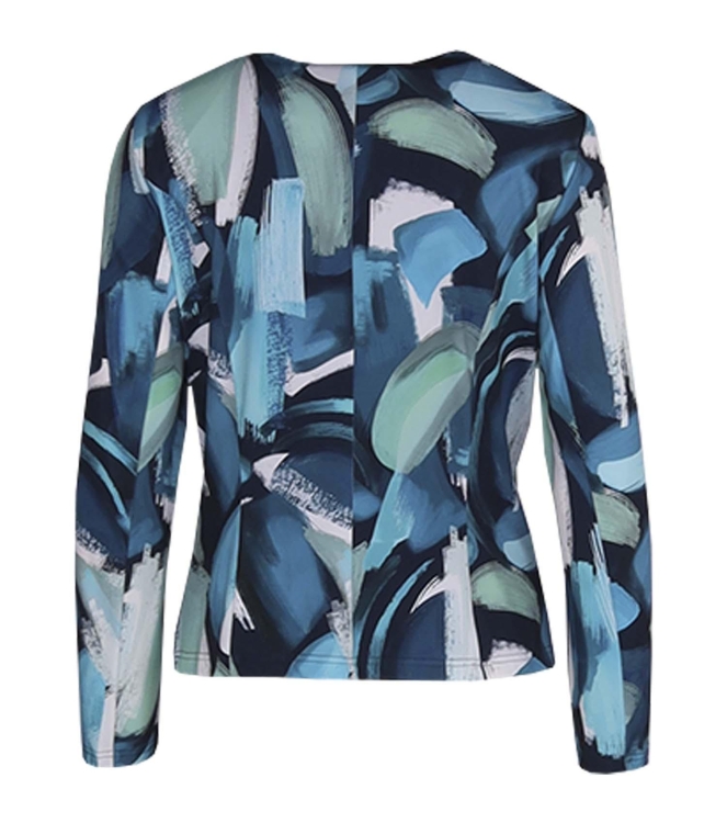 Hermann Lange Jasje 6467 Turquoise print