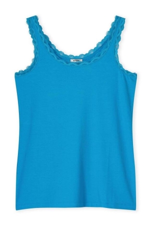 Kyra singlet lace basic jersey 415 blue lagoon