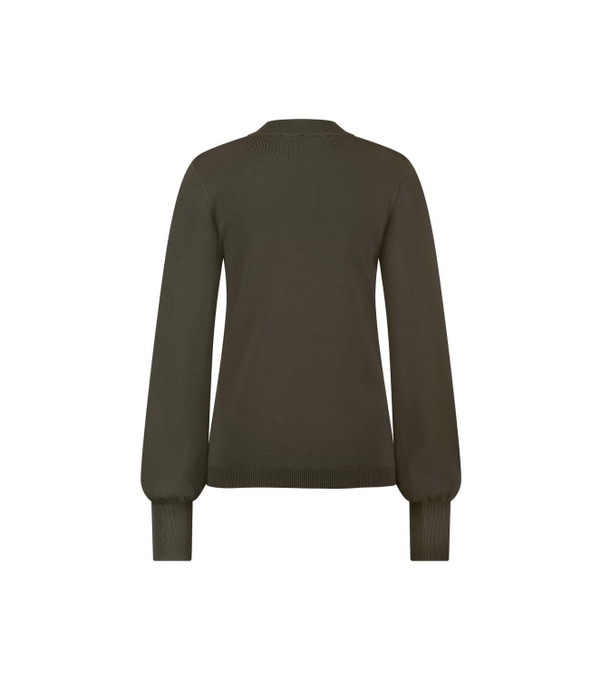 Studio Anneloes Lovis button pullover 7400 new army