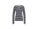 Studio Anneloes Luna stripe pullover 6911 dark blue/off white