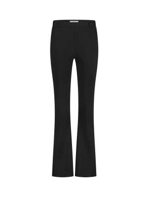 Studio Anneloes Flair bonded trousers 9000 black