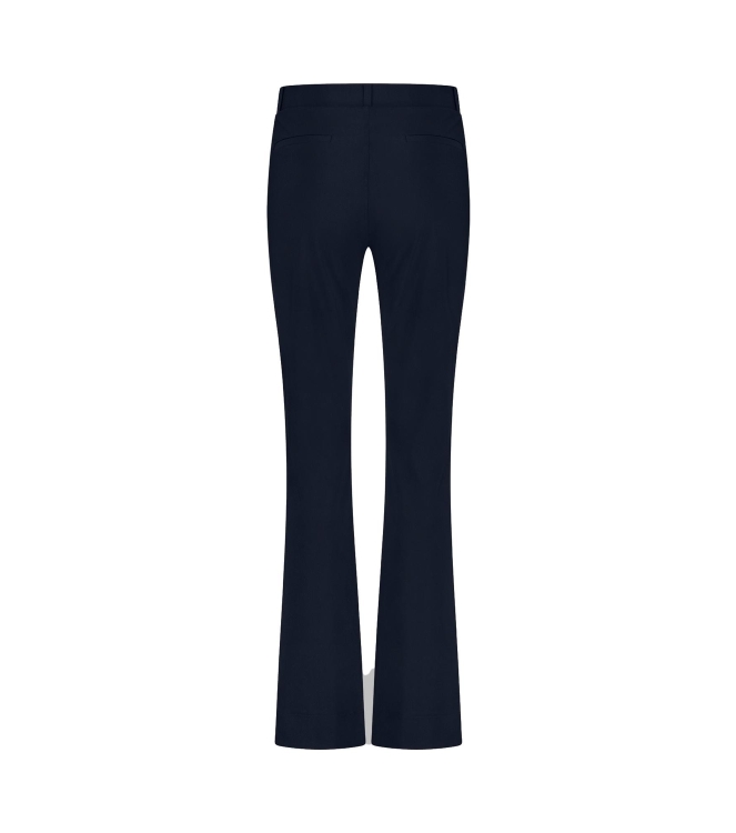 Studio Anneloes Flair bonded trousers 6900 dark blue