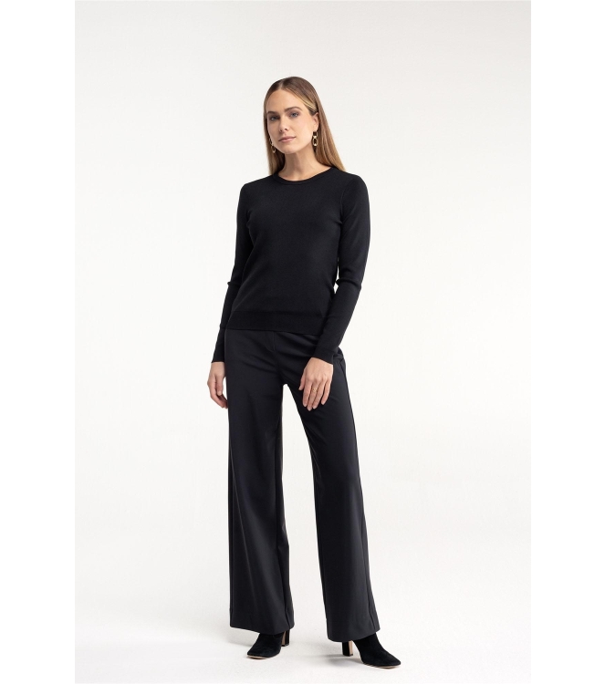 Studio Anneloes Lexie bonded trousers 9000 black