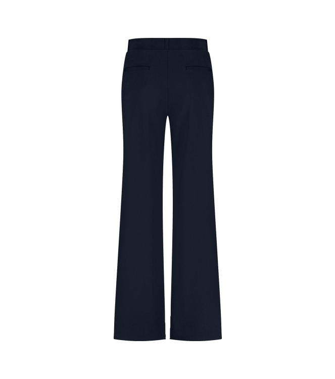 Studio Anneloes Lexie bonded trousers 6900 dark blue