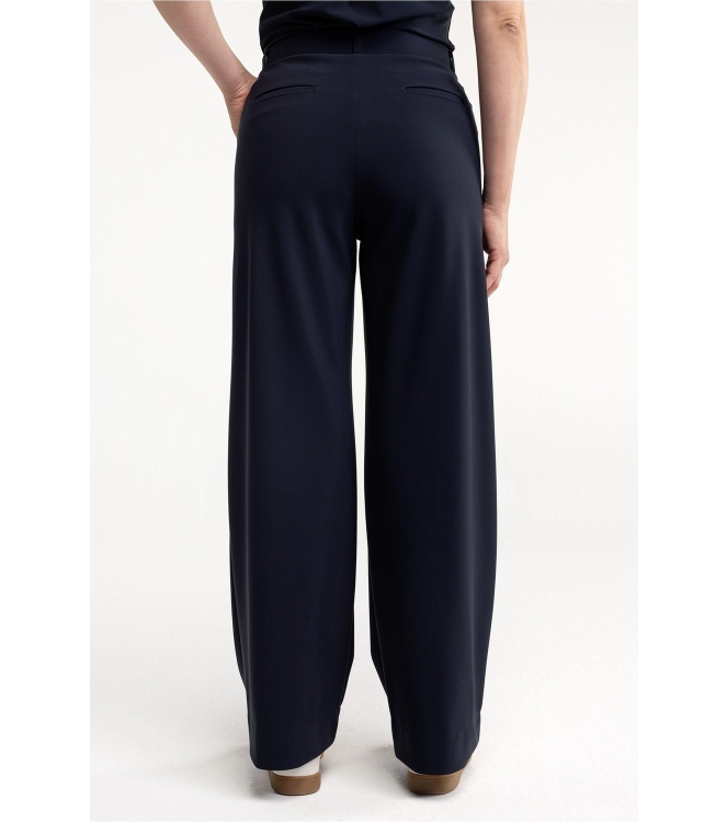 Studio Anneloes Lexie bonded trousers 6900 dark blue