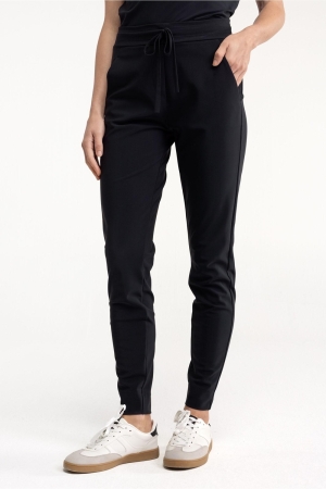 Studio Anneloes Downstairs bonded trousers 9000 black
