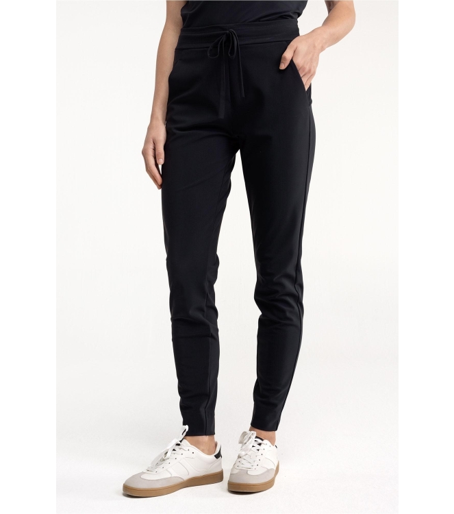 Studio Anneloes Downstairs bonded trousers 9000 black