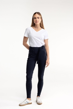 Studio Anneloes Margot trousers 6900 dark blue