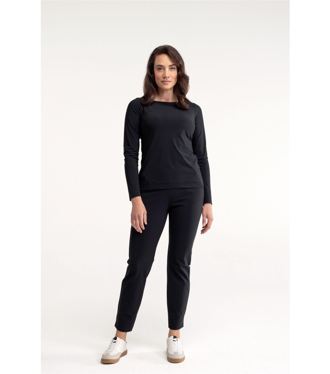 Studio Anneloes Anne bonded trousers 9000 black