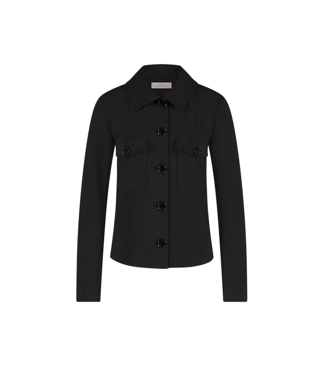 Studio Anneloes Claire bonded jacket 9000 black