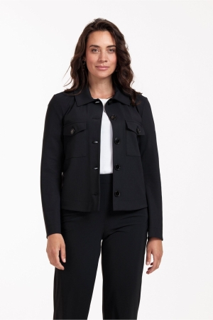 Studio Anneloes Claire bonded jacket 9000 black