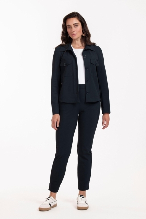 Studio Anneloes Claire bonded jacket 6900 dark blue