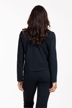 Studio Anneloes Claire bonded jacket 6900 dark blue