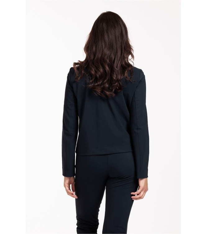 Studio Anneloes Claire bonded jacket 6900 dark blue