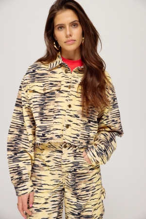 Harper and Yve WILLOW-JA 710 trashy tiger - yellow