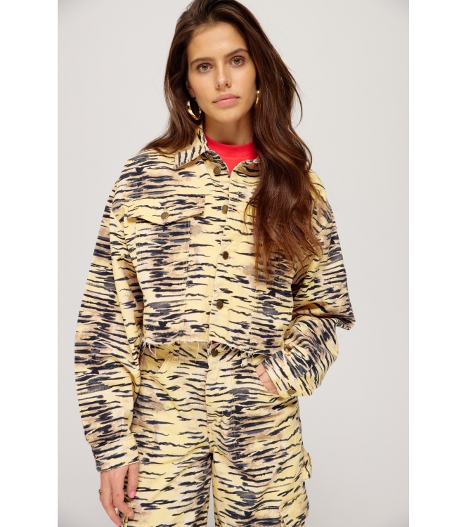Harper and Yve WILLOW-JA 710 trashy tiger - yellow