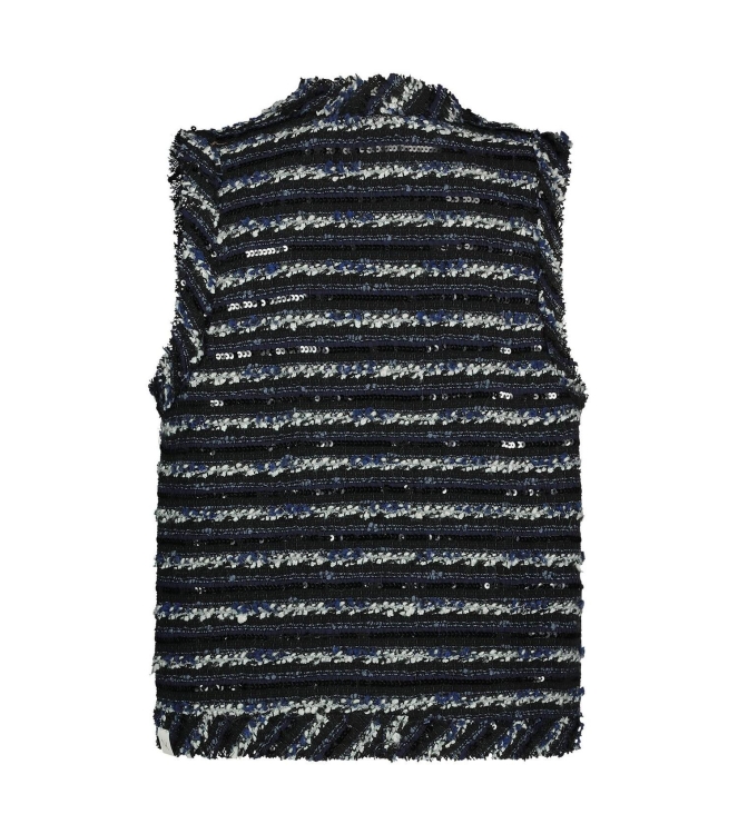 NUKUS Taylor Gilet Paillet 70 navy