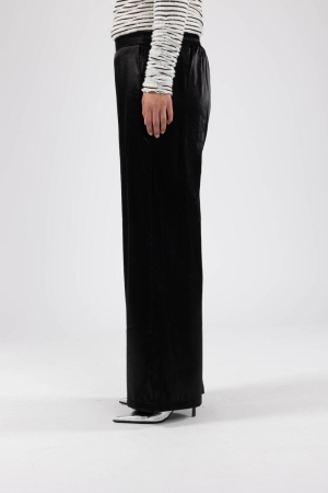 NUKUS Josephine Pants Shiny 5 black