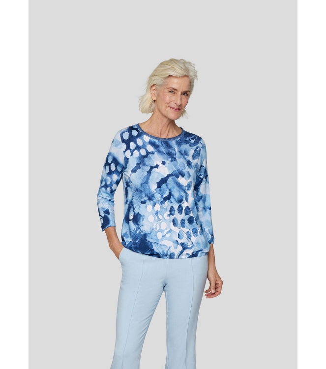 Rabe T-SHIRT 4377 Dunkel jeans