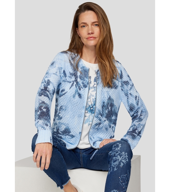 Rabe STRICKJACKE 4309 Pastelblau