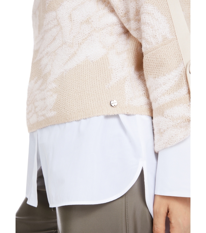 MarcCain Collections Pullover 127 Deep pearl