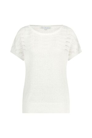 Red Button Jerry top Offwhite