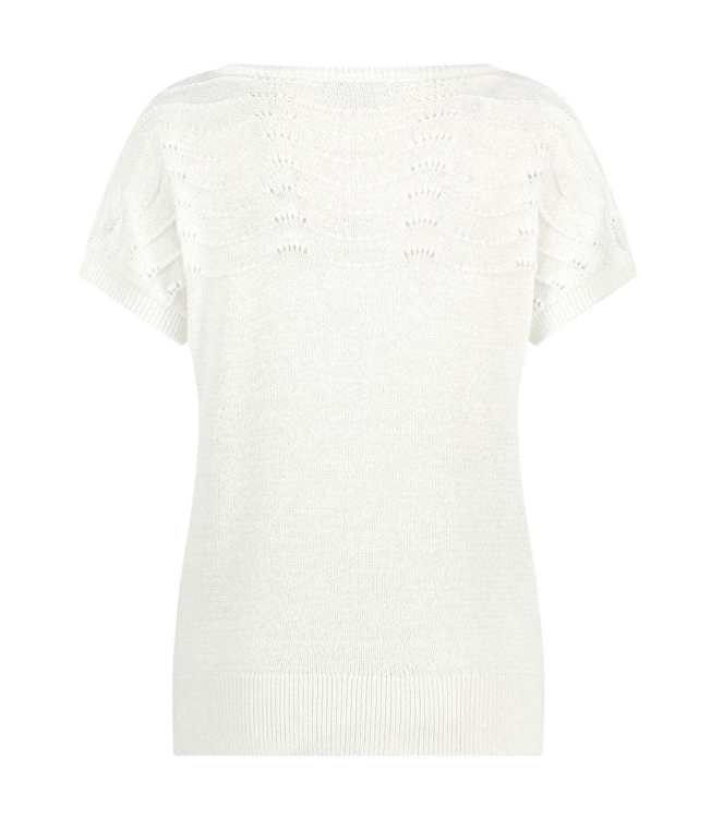 Red Button Jerry top Offwhite