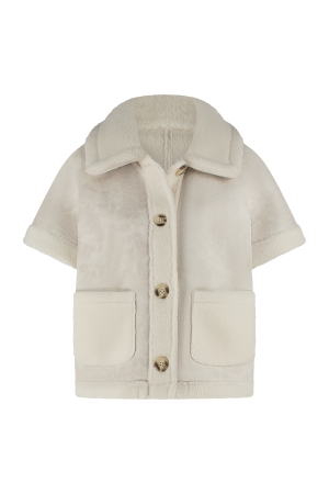 NUKUS Athena Gilet 17 off white