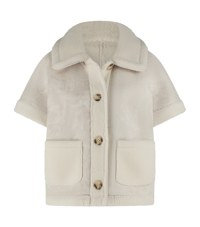 NUKUS Athena Gilet 17 off white