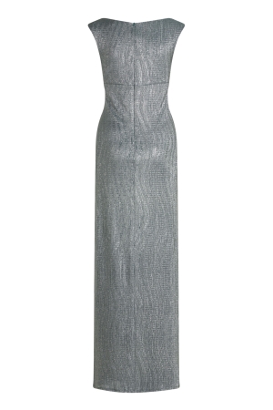 Vera Mont Kleid Lang ohne Arm 5899 Dark green/grey
