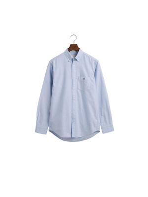 Gant Regular Fit Classic Oxford Shirt 455 light blue