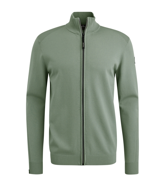 Vanguard Zip jacket viscose blend 6023 Dark forest